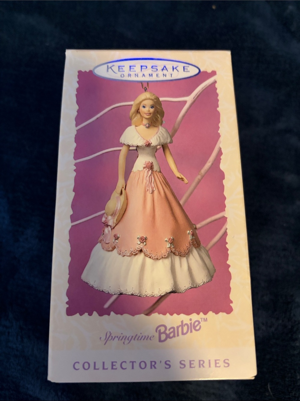 Barbie Springtime Collector's Ornament - Pink and Cream
